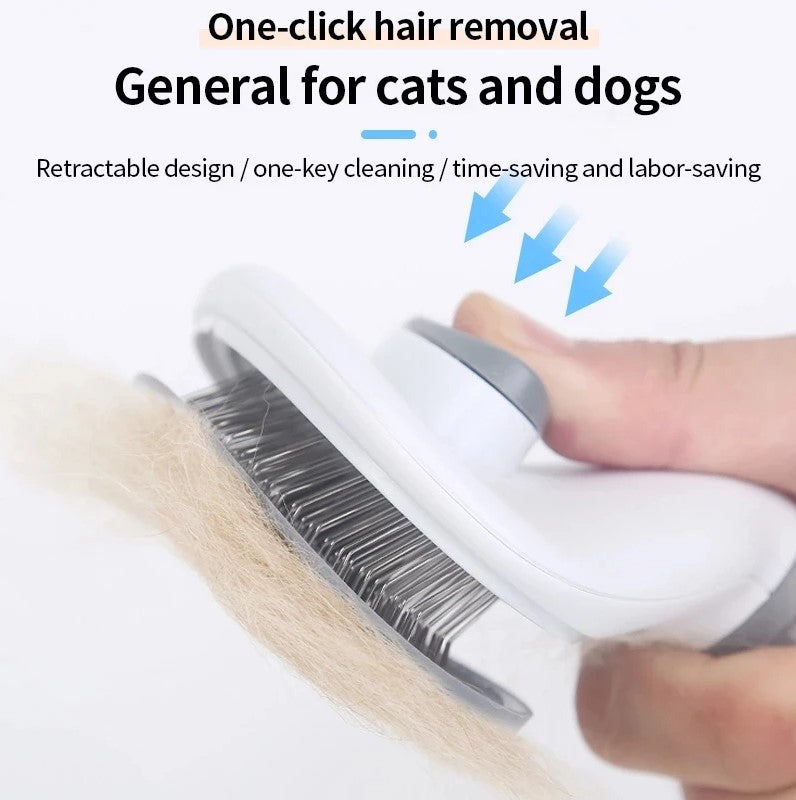 Cepillo de pelo para perros y gatos, relajante, muy efectivo