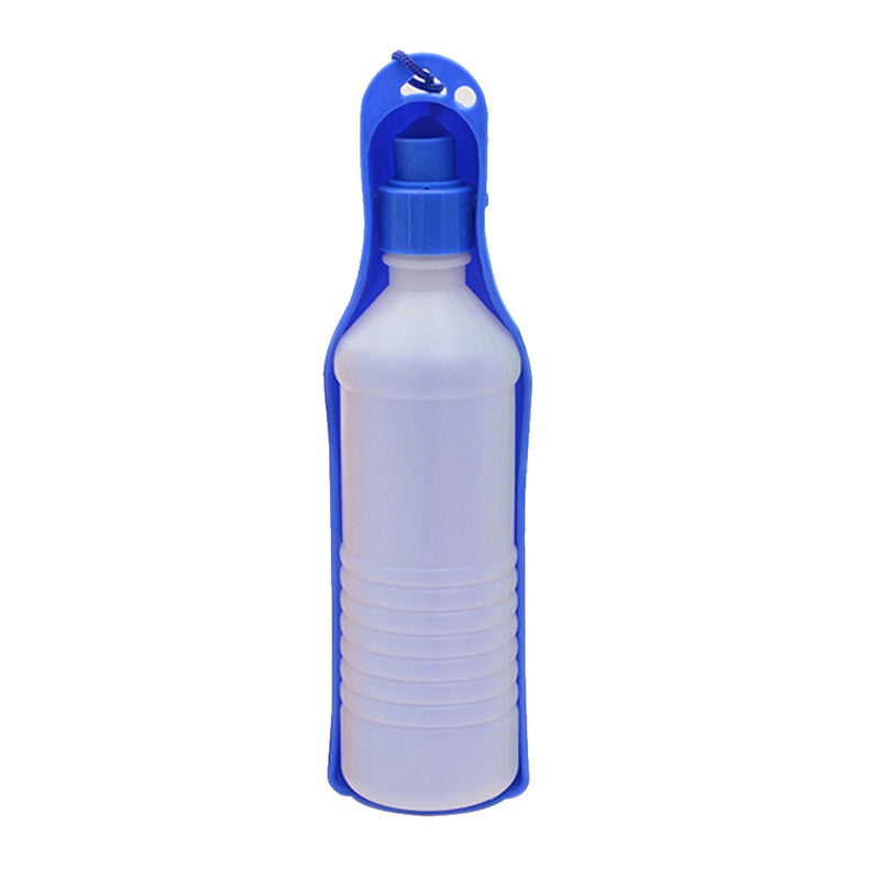 Dog water bottle, various sizes and colors, for walks and trips