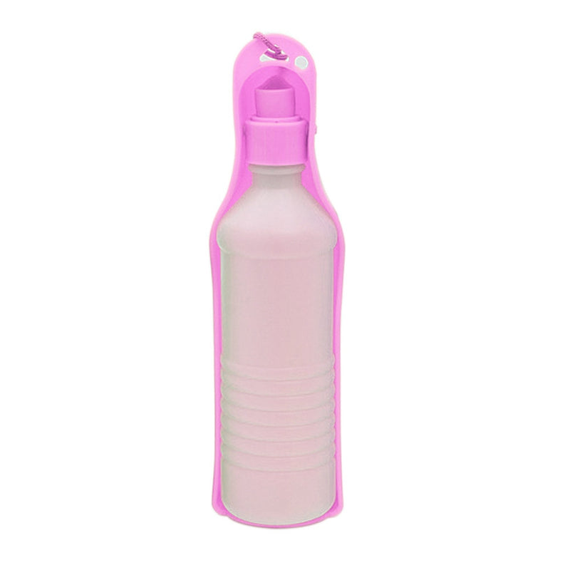 Dog water bottle, various sizes and colors, for walks and trips