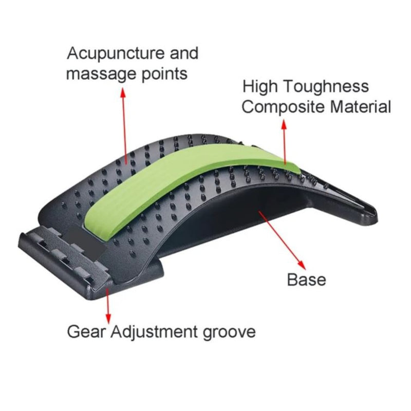 Lower back massager, acupuncture, 88 pressure points