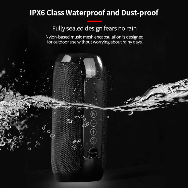Portable speaker, wireless, bluetooth, water resistant, USB charge
