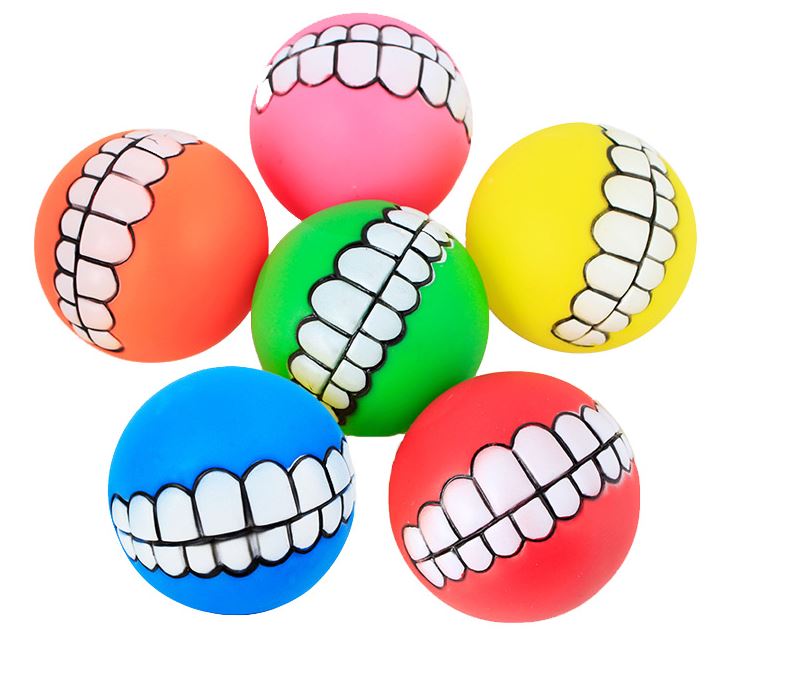 Funny dog ​​ball, funny denture toy