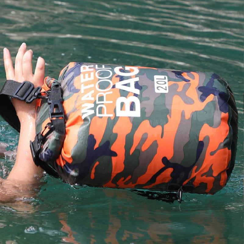 Waterproof backpack, camouflage design, different capacities