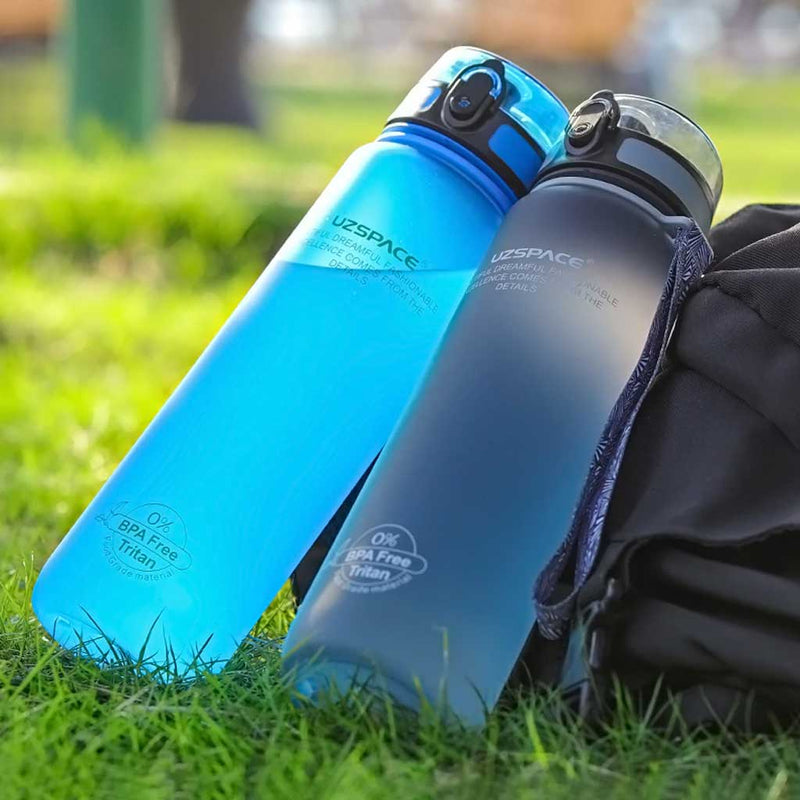 Botella de agua deportivas, ecológica, sin plásticos BPA - Bavalu