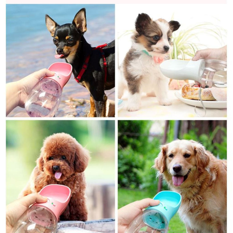 Botella de agua para perros, varios tamaños y colores, para paseos y viajes - Bavalu