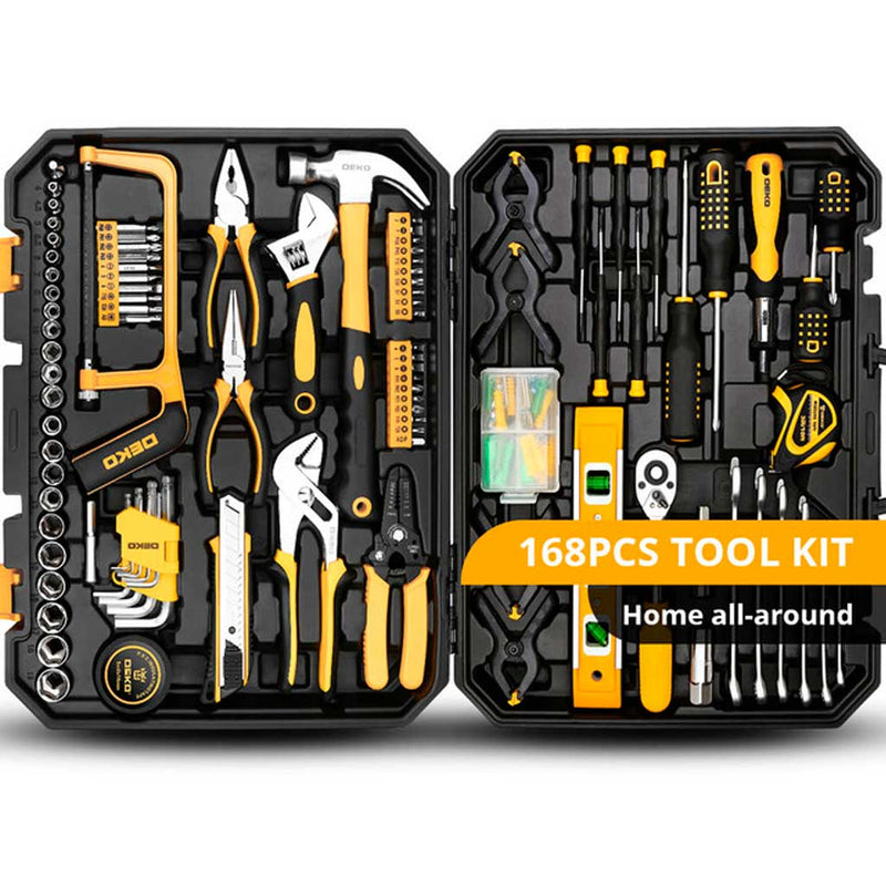 Maletín caja herramientas completo METALWORKS B-TOOL. Kit surtido bric –