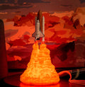 Lampe de chevet enfant, type fusée, deux modèles, différentes tailles