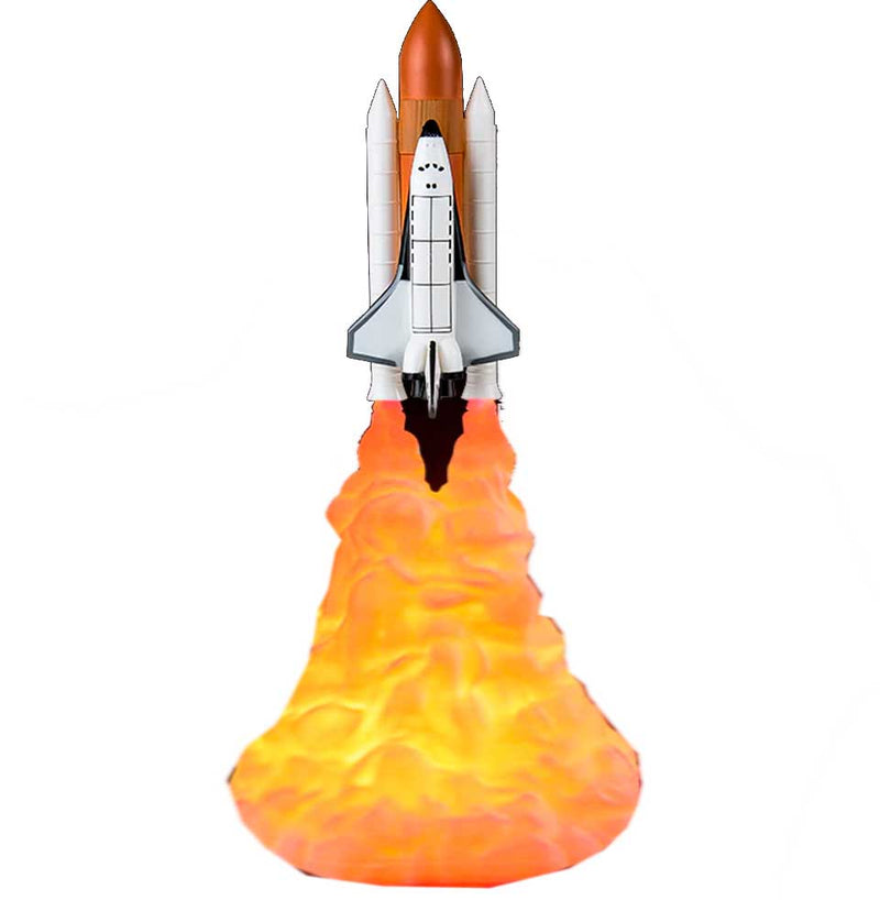 Lámpara para niños, tipo cohete, dos modelos, varios tamaños