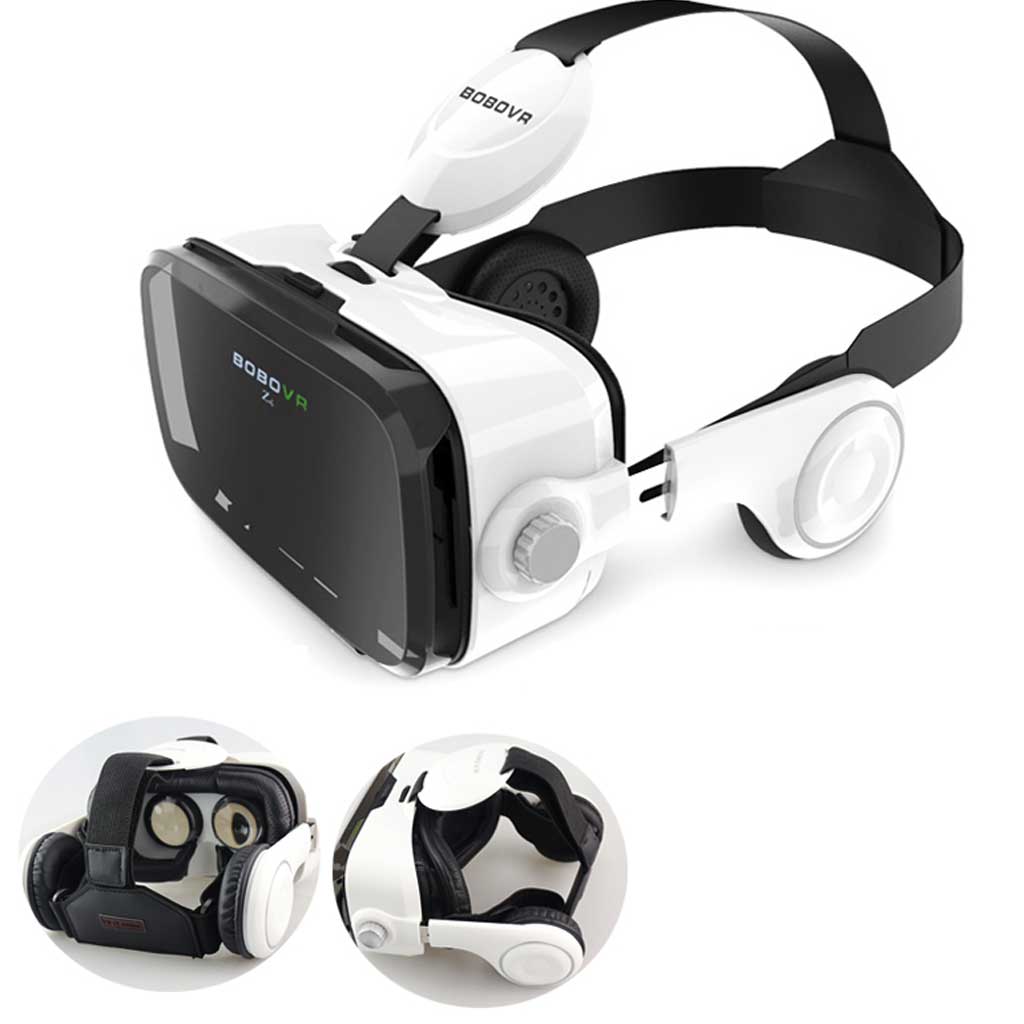 Gafas 3D para móvil, HD 1080p 2K, Sonido envolvente 360º, Gafas VR