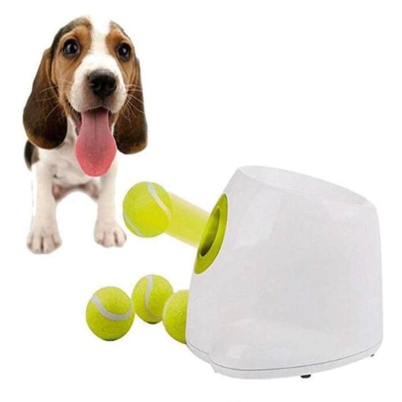 PAWISE - Lanzador de pelotas para perros Lanzador de pelotas de tenis –  Digvice