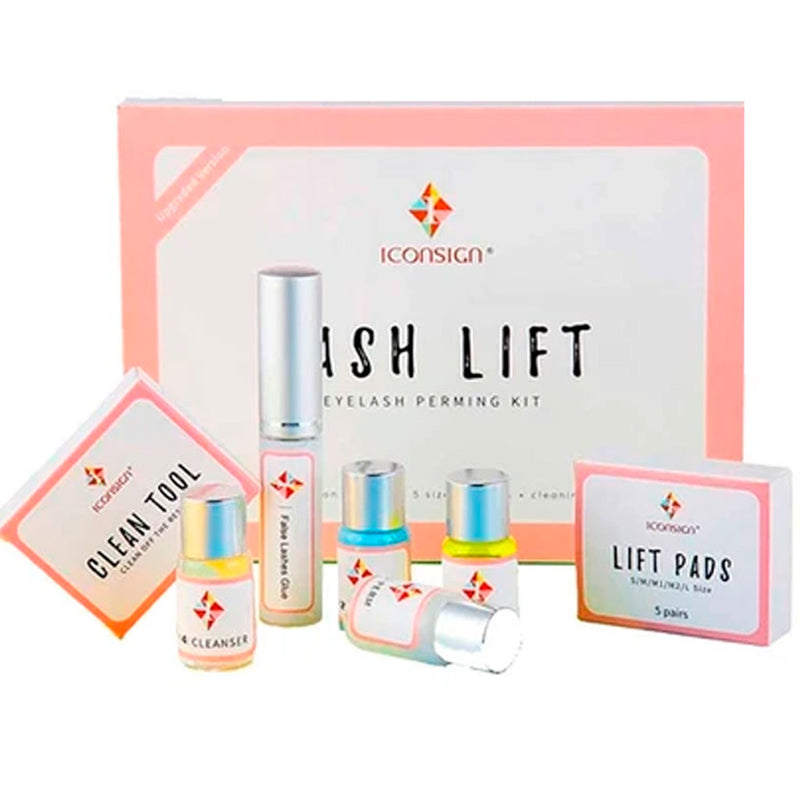 Eyelash lift, 7 products included, permanent effect