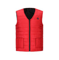 Heated vest, 3 temperatures, 3 colors, USB