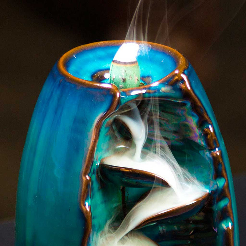 Aromaterapia quemador de incienso Ornamental Cascada Reflujo - Reflujo