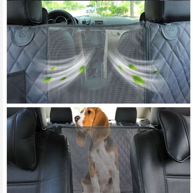 Funda de coche para perros, 2 tamaños, impermeable, cinturón de seguridad - Bavalu